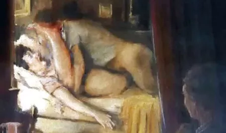 Nos corredores videos de sexo em português da Academia após a aula, um professor Hindu esfaqueia um aluno com uma ramrod nos estames escuros de um aluno